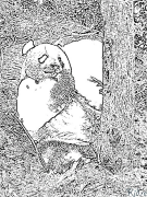 पाण्डा मुद्रणयोग्य रङ पृष्ठहरू